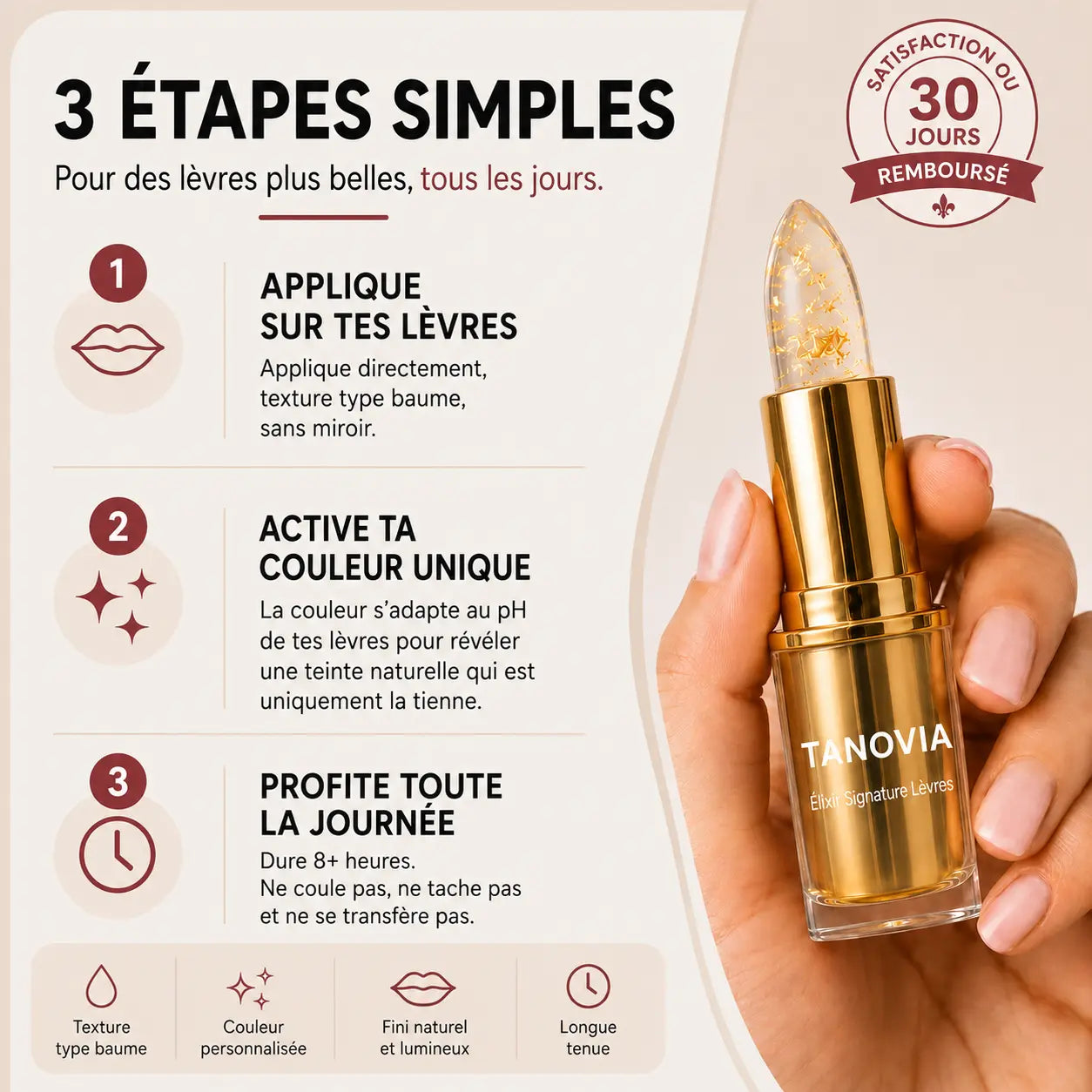 Tanovia Rouge à Lèvres Signature™